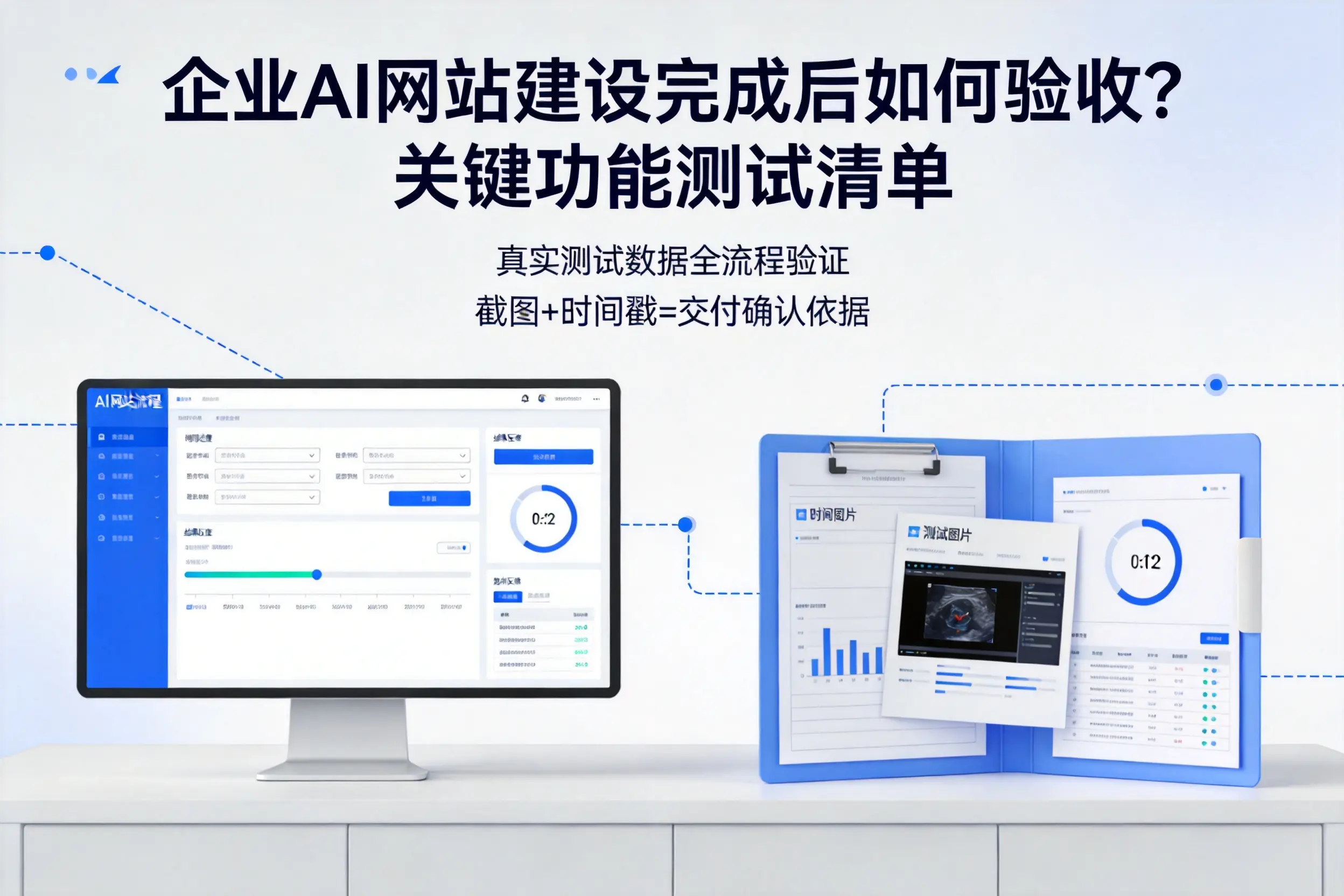 湖州企业AI网站建设完成后如何验收？关键功能测试清单