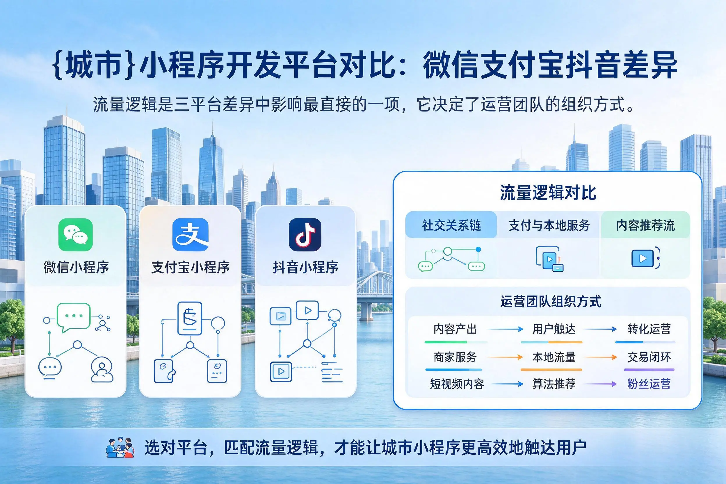 湖州小程序开发平台对比：微信支付宝抖音差异